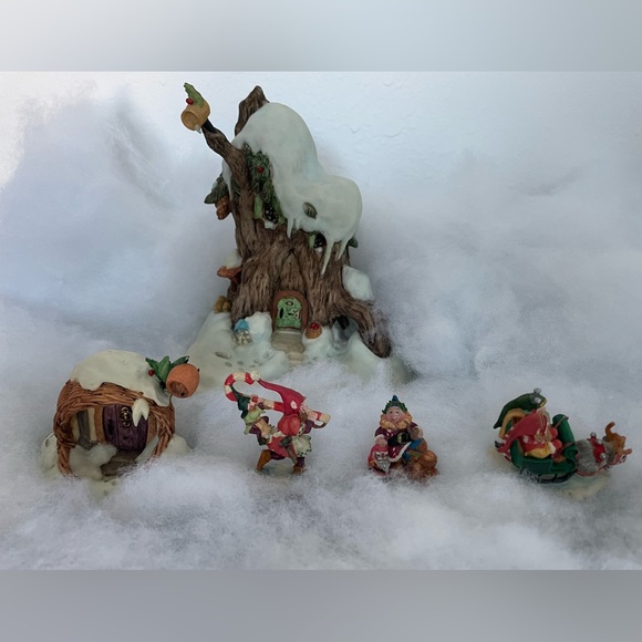 Schmid, David Wenzel, Hidden Kingdom, Kringle Hollow 1992, 12 piece set - Picture 3 of 14